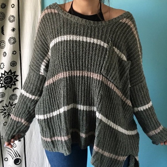 olive Free people sweater - Picture 2 of 4